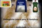 Detergente casero para la lavadora – muy fácil y rapido