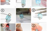 Foto tutorial – Pendientes con abalorios o cuentas