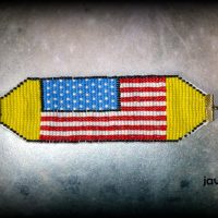 pulsera bandera estados unidos